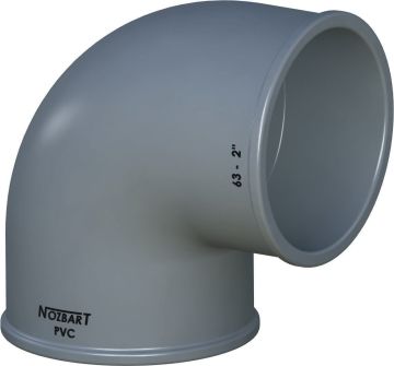 U Pvc Dirsek (90 Derece) 110 mm